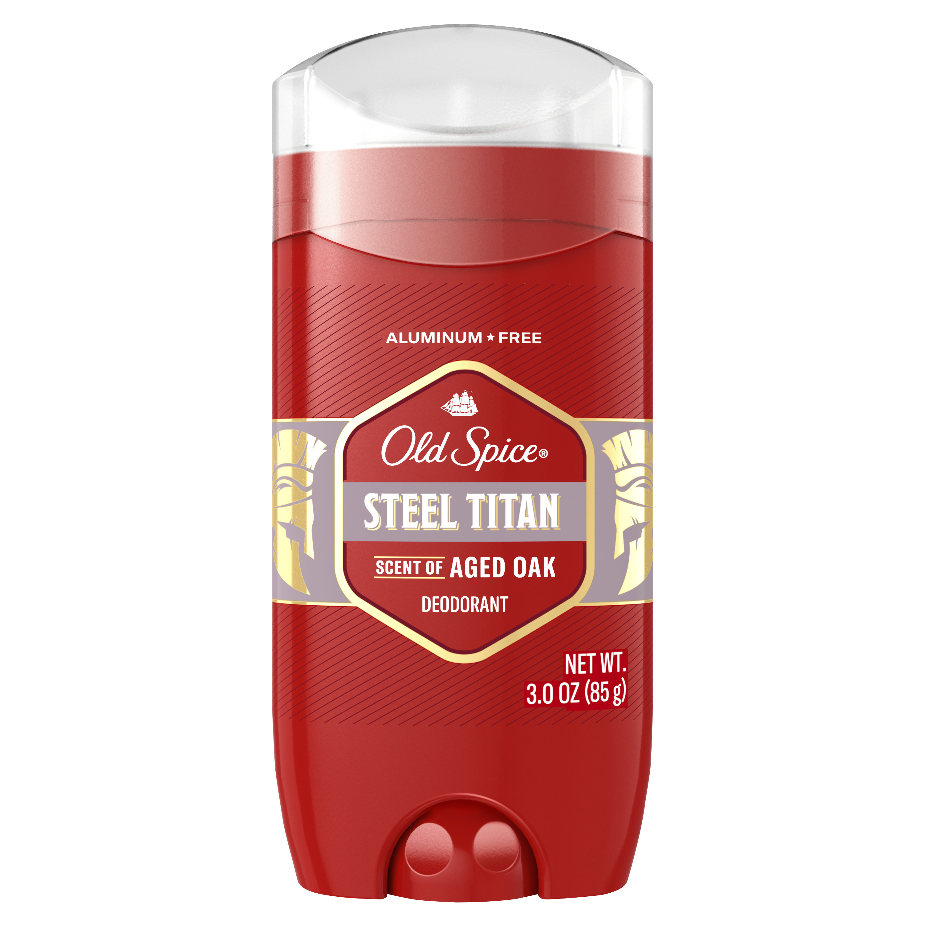 Old Spice Men's Deodorant Aluminum-Free Steel Titan, 3.0 Oz