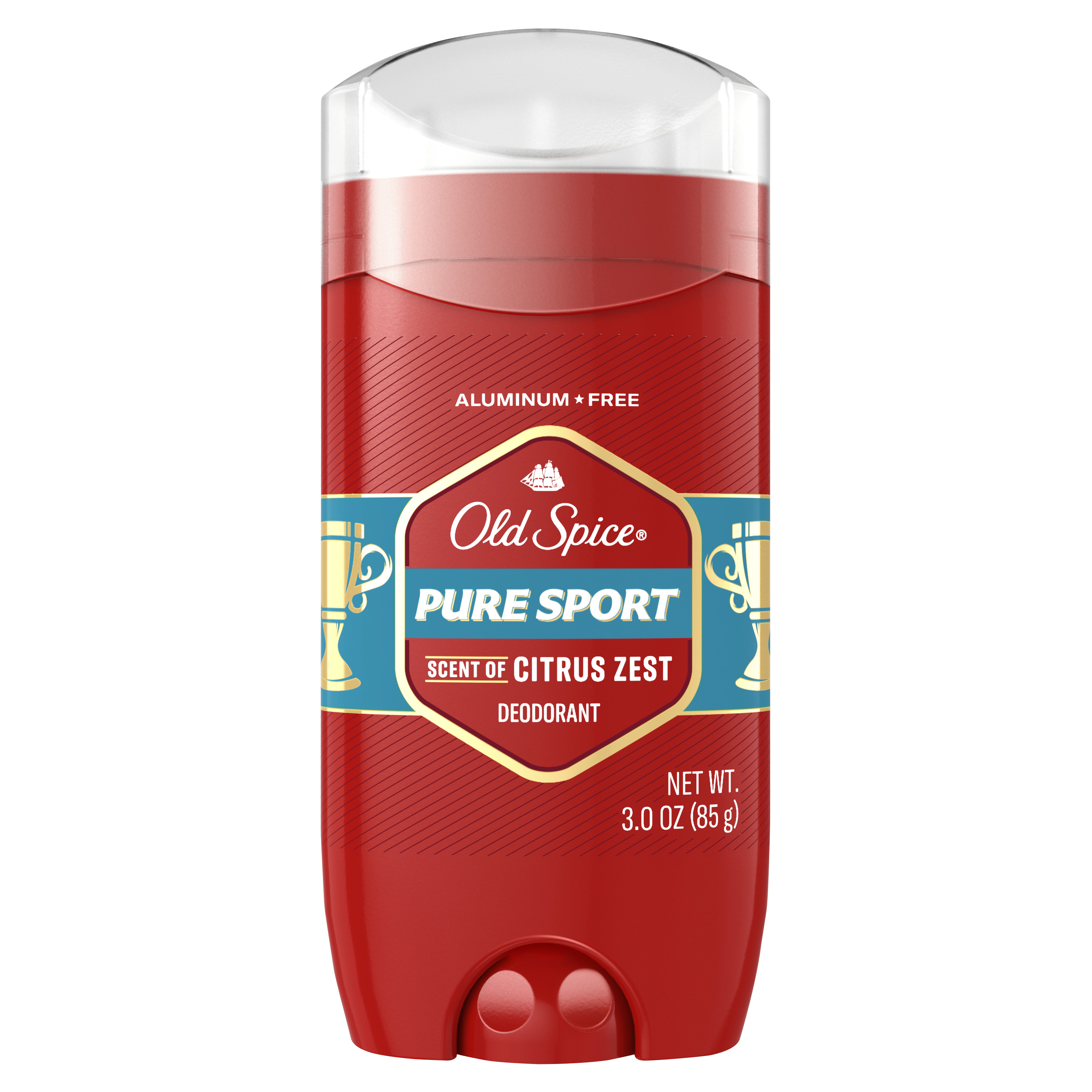 Old Spice Men's Deodorant Aluminum-Free Pure Sport, 3.0 Oz