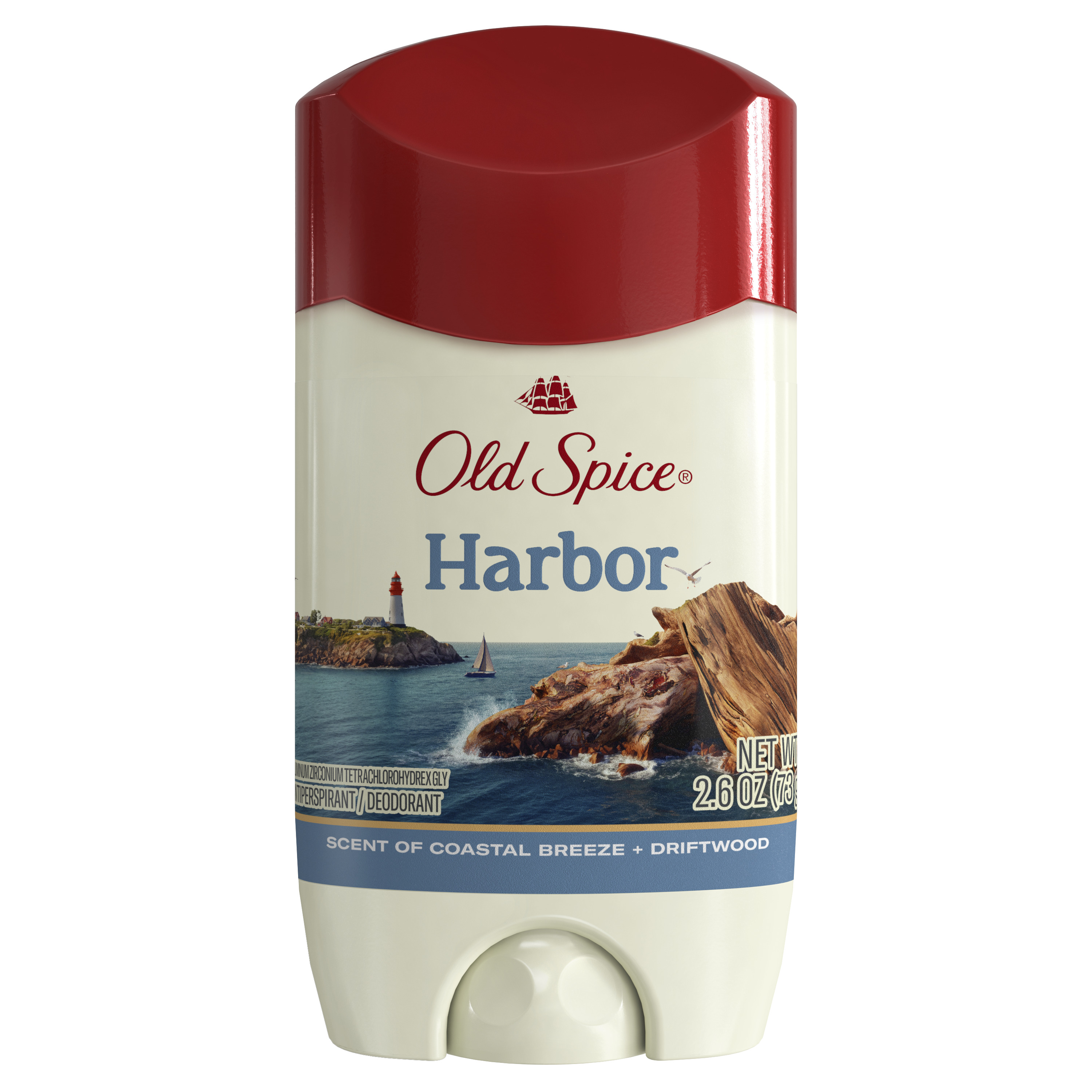 Old Spice Men's Antiperspirant & Deodorant, Harbor with Coastal Breeze Scent, 2.6 oz