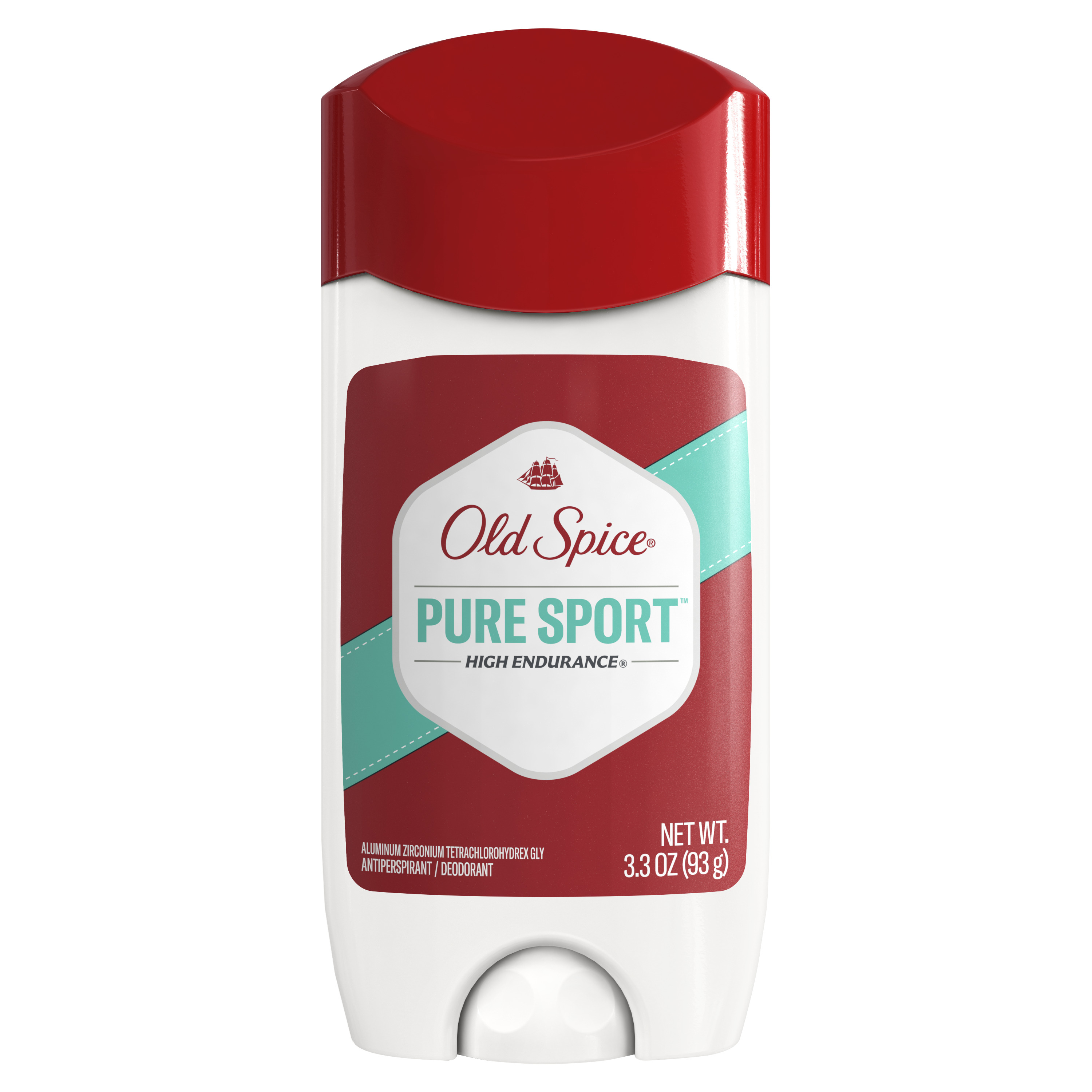 Old Spice High Endurance Anti-Perspirant Deodorant for Men, Pure Sport Scent, 3.3 Oz