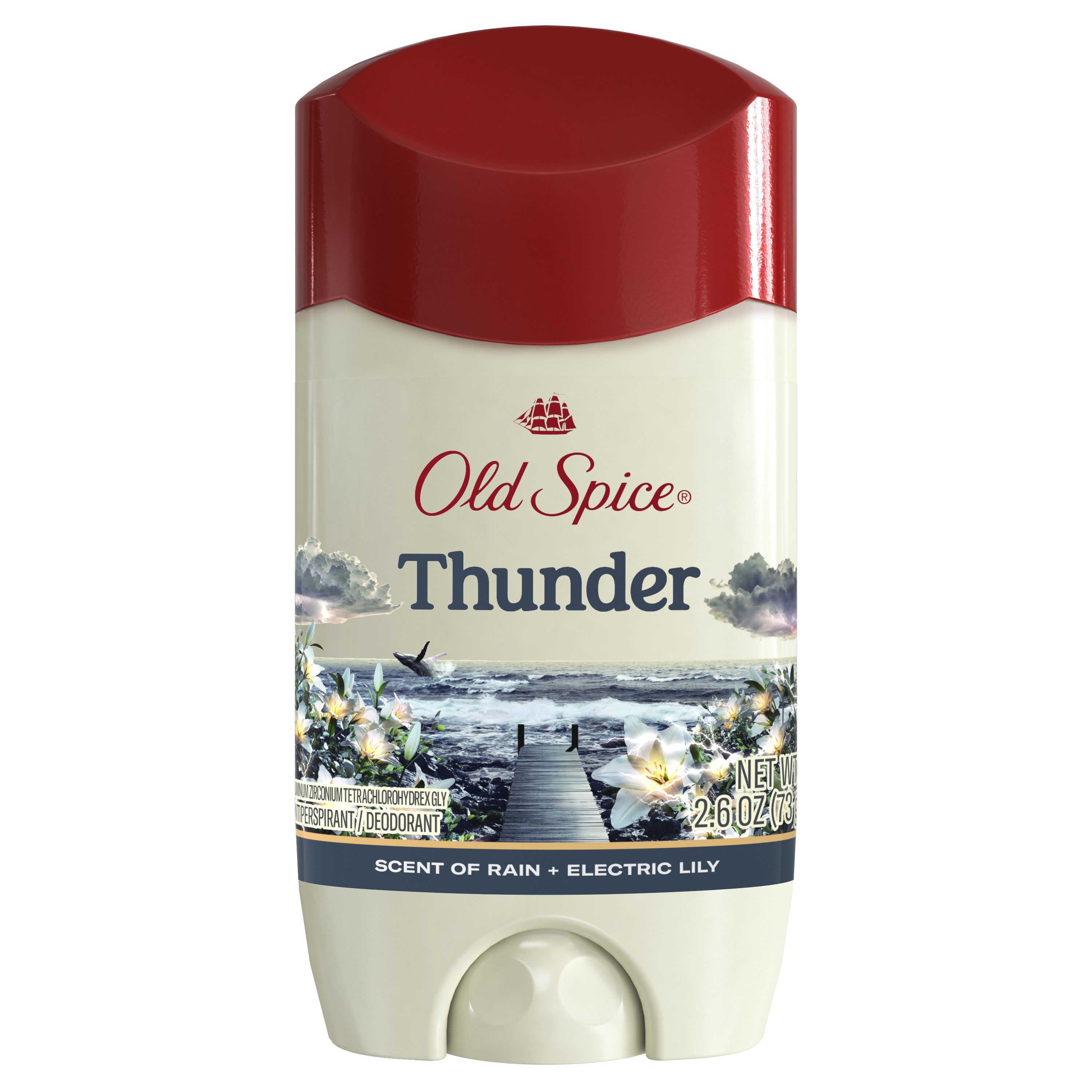 Old Spice Antiperspirant Deodorant for Men in Thunder Scent, 2.6 Oz