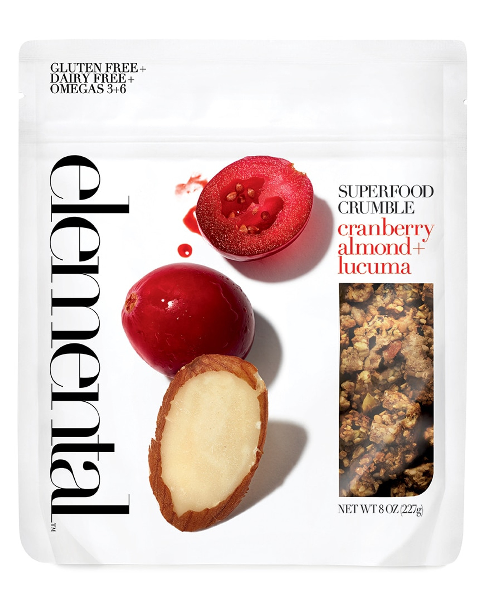 Crumble Cranberry Almond + Lucuma