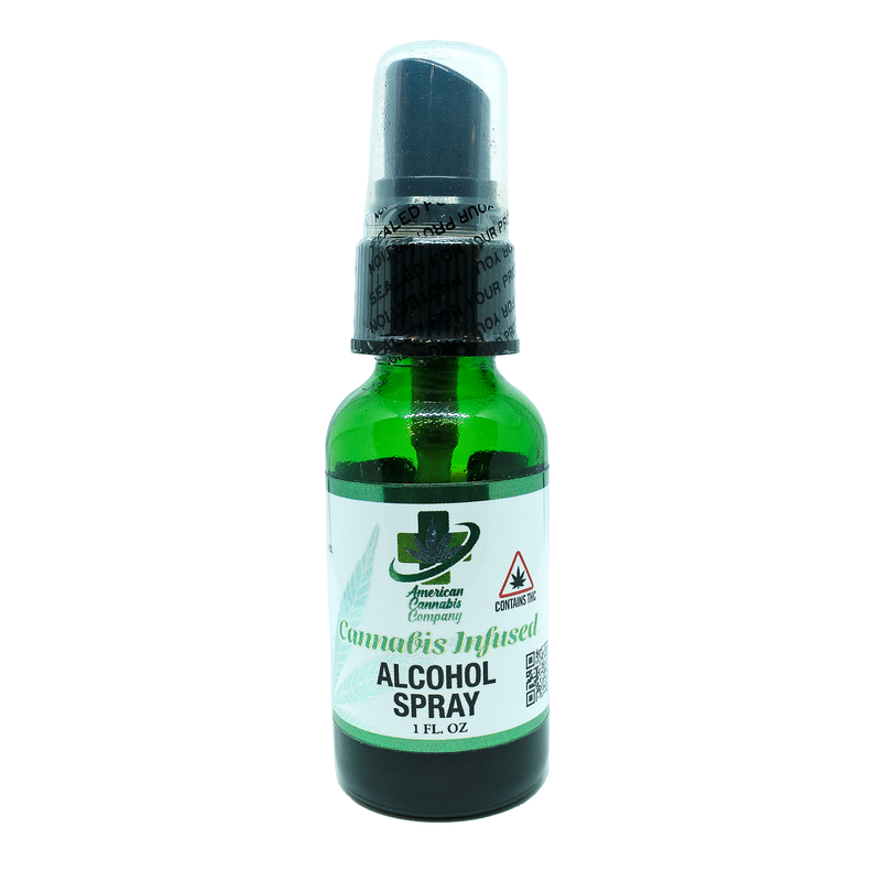 Cannabis Infused Alcohol Spray