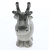 Money bank moose shaped pewter finesh