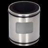 Black or Silver Stubby holder black rings Engravable Oval or Rectangular Badge