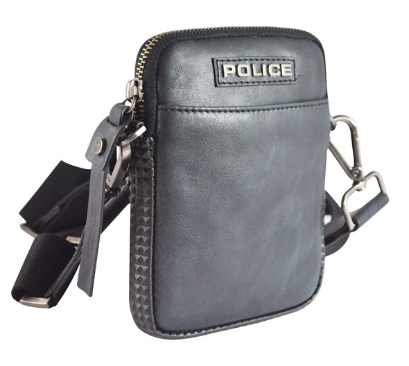 Leather Black Belt Bag