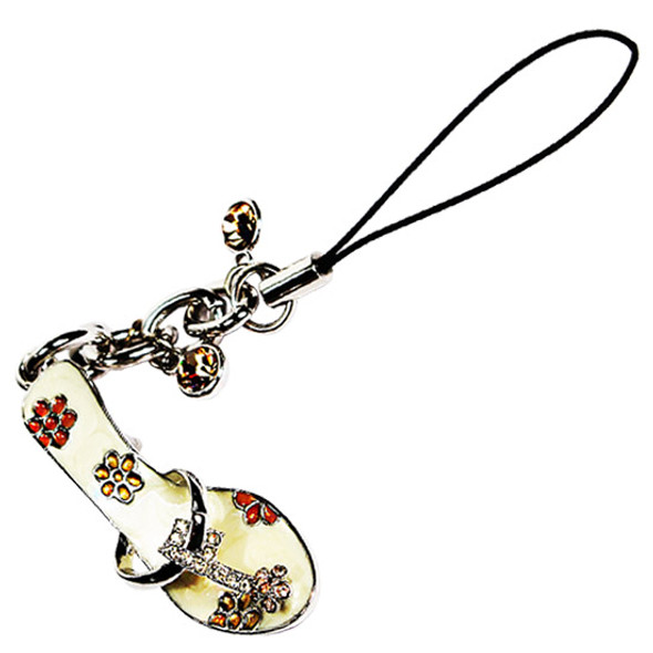 Phone charm with hanging sandel charm