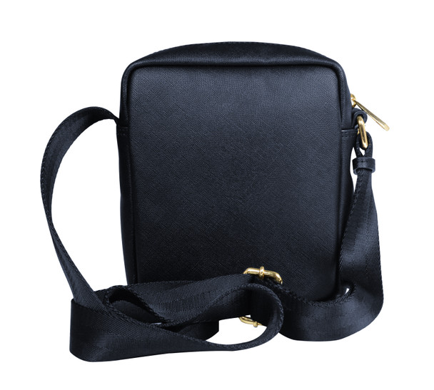 Leather Navy Body Bag