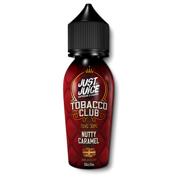 Nutty Caramel Tobacco Shortfill | Just Juice Tobacco Club