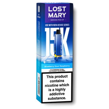 Lost Mary Nera 15K Refill Pod Blueberry Sour Raspberry
