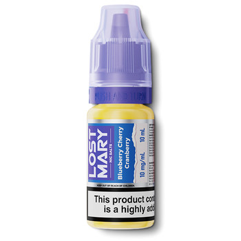 Lost Mary salts blueberry cherry cranberry flavour