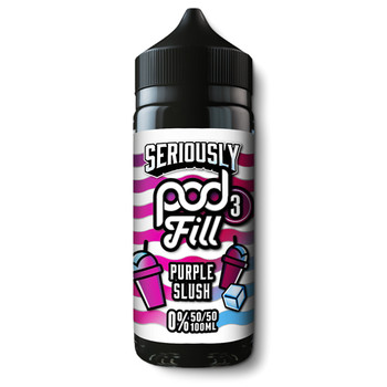 Seriously Pod Fill 3 100ml shortfill Purple Slush flavour