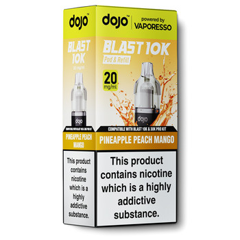 Dojo Blast 10K Pineapple Peach Mango Pod and Refill