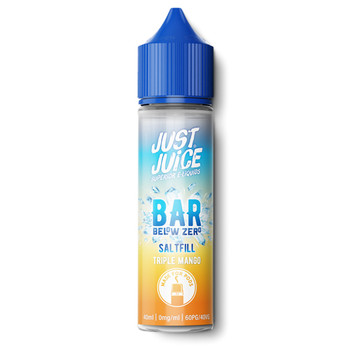 Just Juice Below Zero Saltfill Triple Mango flavour