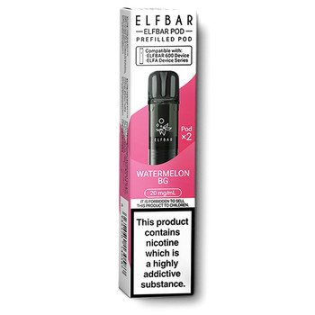 Elf Bar 600 - Watermelon BG - Prefilled Pods