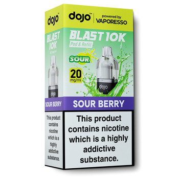 Dojo Blast 10K Sour Berry Pod and Refill