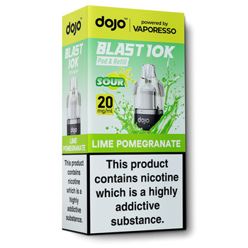 Dojo Blast 10K Lime Pomegranate Pod and Refill