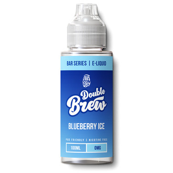 Double Brew Bar Series Blueberry Ice Shortfill
