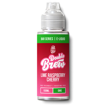 Double Brew Bar Series Lime Raspberry Cherry Shortfill