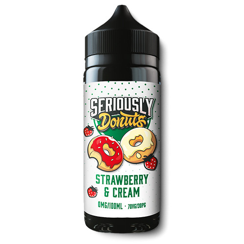 Doozy Seriously Donuts Strawberry and Cream Shortfill