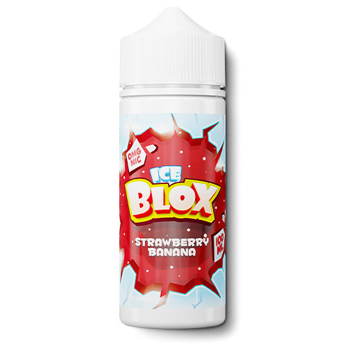 Ice Blox - Strawberry Banana 100ml Shortfill