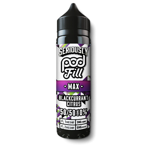 Seriously - Pod Fill Max - Blackcurrant Citrus