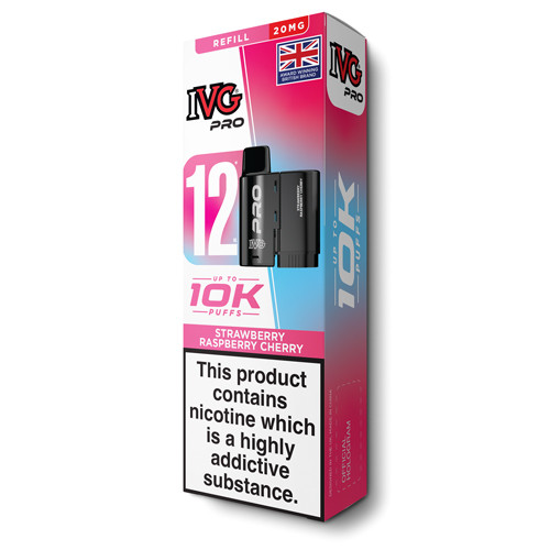 IVG Pro 12 Refill Pod Strawberry Raspberry Cherry IVG Pro 12 Refill Pod Strawberry Raspberry Cherry