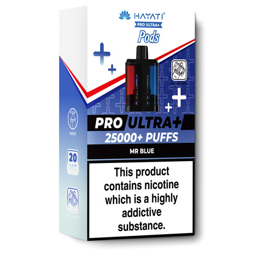 Hayati Pro Ultra+ Refill Pods Mr Blue Hayati Pro Ultra+ Refill Pods Mr Blue