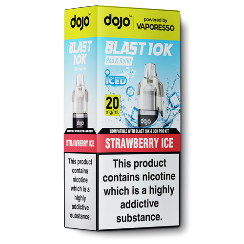 Dojo Blast 10K Strawberry Ice Pod and Refill