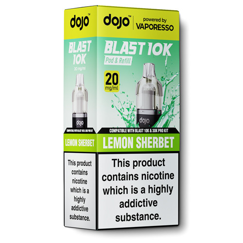 Dojo Blast 10K Lemon Sherbet Pod and Refill