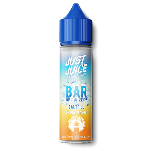 Just Juice Below Zero Saltfill Triple Mango flavour