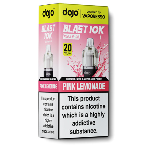 Dojo Blast 10K Pink Lemonade Pod and Refill