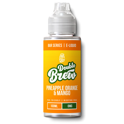 Double Brew Bar Series Pineapple Orange and Mango Shortfill