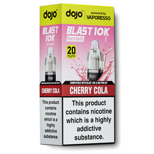 Dojo Blast 10K Cherry Cola Pod and Refill