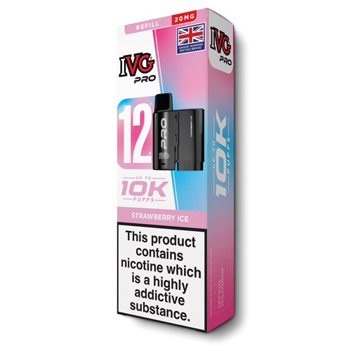 IVG Pro 12 Strawberry Ice Refill Pod