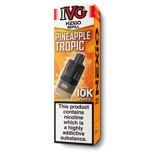 IVG Nexio prefilled pods pineapple tropic flavour