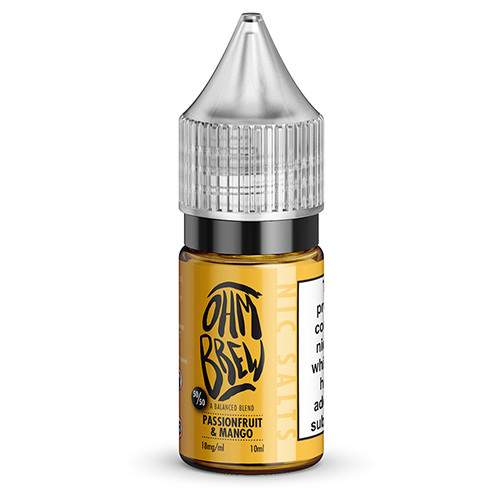 Ohm Brew Salts | Passionfruit and Mango | 10ml