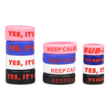 elfbar elfa master akku Central Vape Tank Bands New 22mm Vape Bands Atomizer Rba Rta Rda Tank  Protector Silicone Band Rubber Soft Silicone Ring Bands 13mm Silicone Vape  Rings