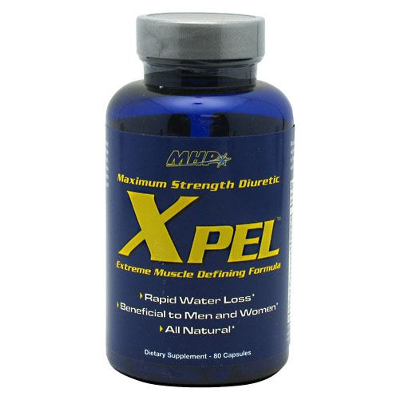 XPEL, Maximum Strength Herbal Diuretic, 80 Capsules