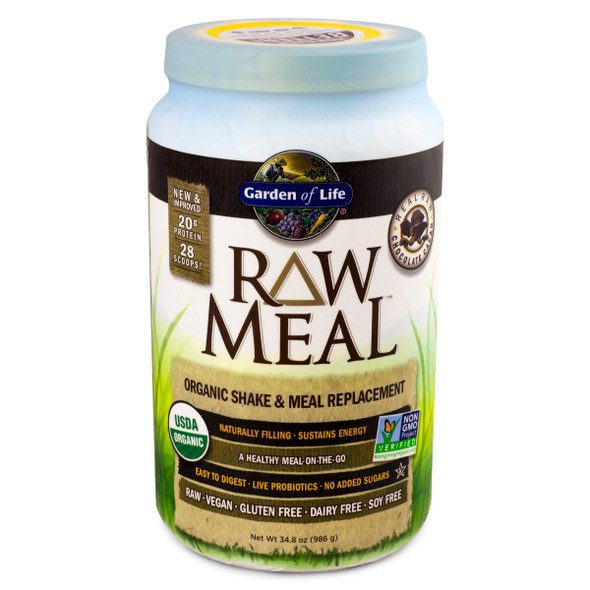 RAW MEAL GARDEN OF LIFE CHOCOLATE — Nutrimart