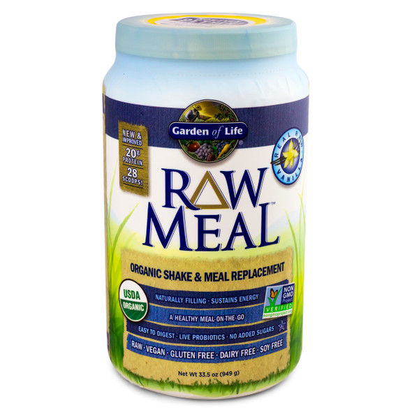 RAW MEAL GARDEN OF LIFE VANILLA — Nutrimart