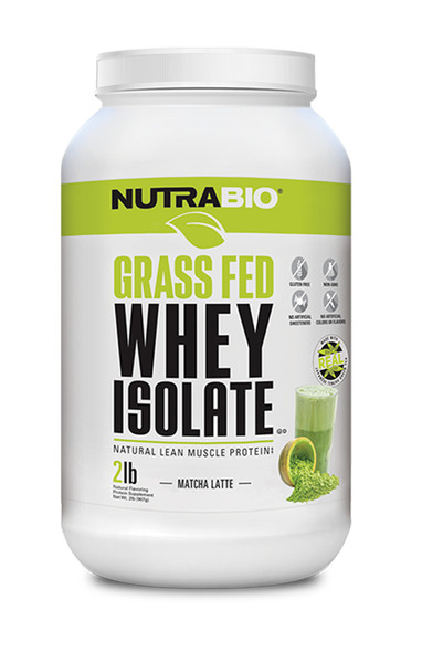 Grass Fed Whey Protein Isolate — Nutrabio — Nutrimart