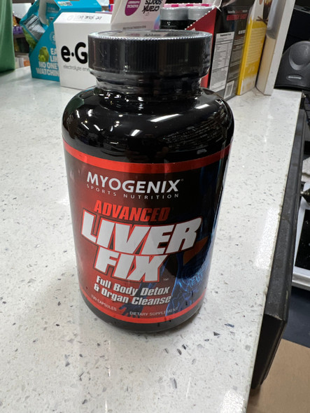 Liver Fix (120 Capsules) by Myogenix