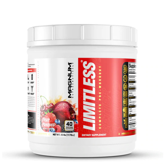 Limitless Fruit Punched Preworkout- Magnum — Nutrimart