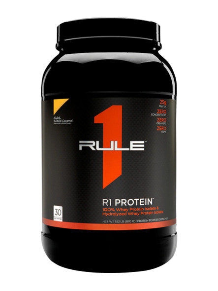 Rule 1 30svg- Salted Caramel — RULE1 — Nutrimart