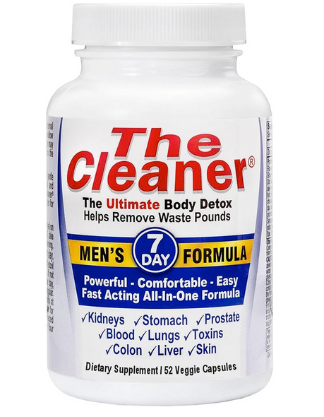 The Cleaner - Century Systems The Cleaner Detox, Powerful 7-Day Complete Internal Cleansing Formula for Men — Nutrimart