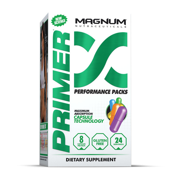 Primer (30 Servings) + FREE Magnum Shaker