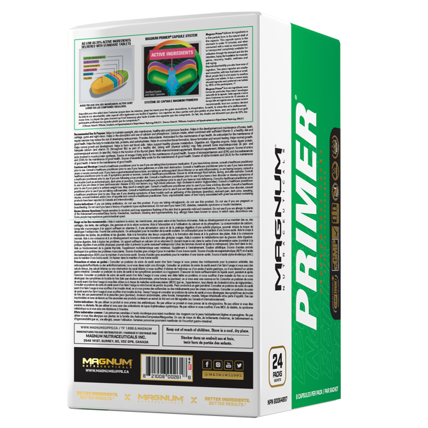 Primer (30 Servings) — Magnum — Nutrimart (image 4)