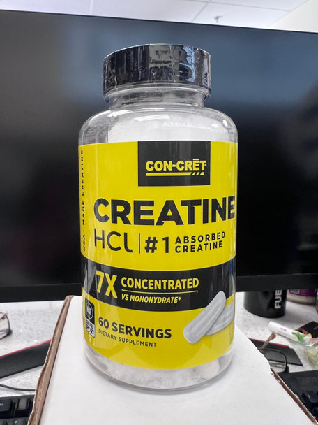 Creatine HCL CON-CRET (60 Capsules)