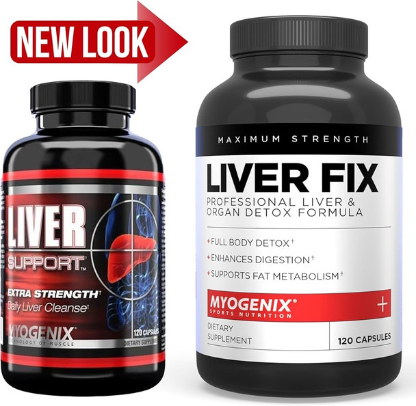 Liver Fix (120 Capsules) by Myogenix